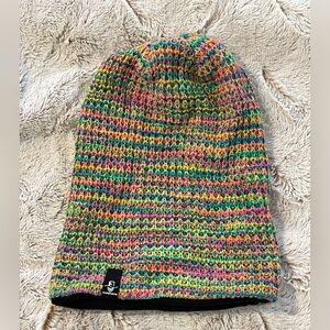 Forbusite Multicolor Knit Slouch Beanie | Unisex | Excellent Condition